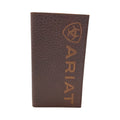 ARIAT RODEO WALLET BULL HIDE BROWN