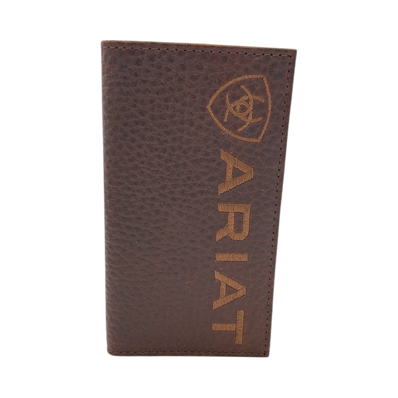 ARIAT RODEO WALLET BULL HIDE BROWN