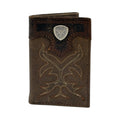ARIAT PREMIUM BRAND MENS TRIFOLD WALLET