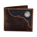 ARIAT TAN DISTRESSED BIFOLD WALLET