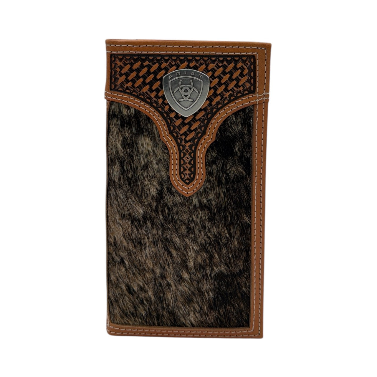 ARIAT RODEO CALF HAIR BASKET WEAVE NATURAL