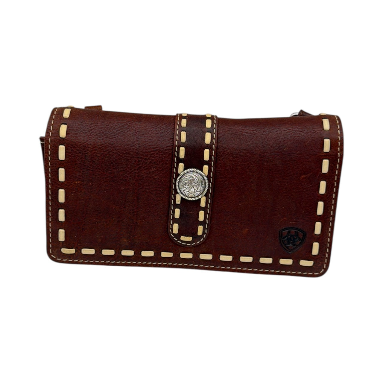 ARIAT TEAGAN STYLE WALLET BROWN