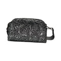 NOCONA LADIES AVA COLLECTION BELT BAG BLACK SILVER
