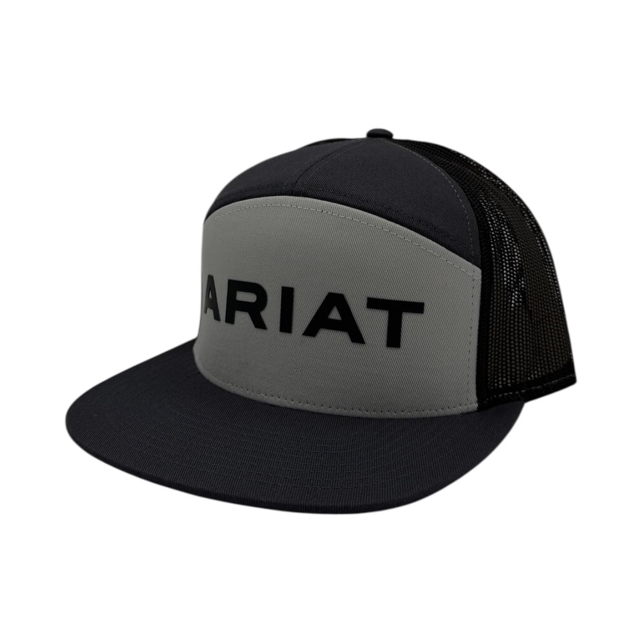 ARIAT CAP R112 RUBBER LOGO GREY