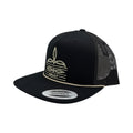 ARIAT CAP TOE BUG STIICH BRIM ROPE BLACK