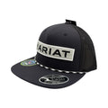 ARIAT MENS FLEXFIT 110 CAP SNAPBACK DESERT PATCH BLACK