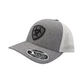 ARIAT MENS FF110 SB CENTER PATCH GRAY