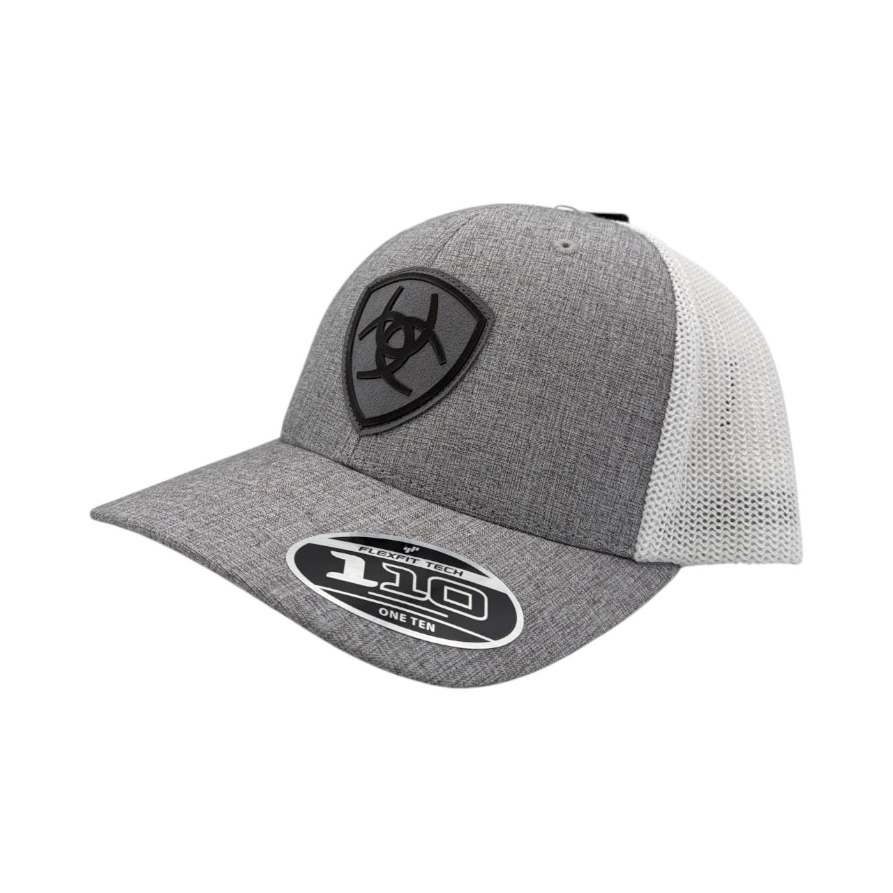 ARIAT MENS FF110 SB CENTER PATCH GRAY