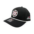 ARIAT MENS CAP SNAP BACK POKER CHIP PATCH BLACK