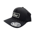 ARIAT MENS CAP SNAP BACK RUBBER PATCH BLACK