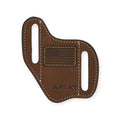 ARIAT KNIFE SHEATH AMERICA FLAG DESIGN MEDIUM BROWN
