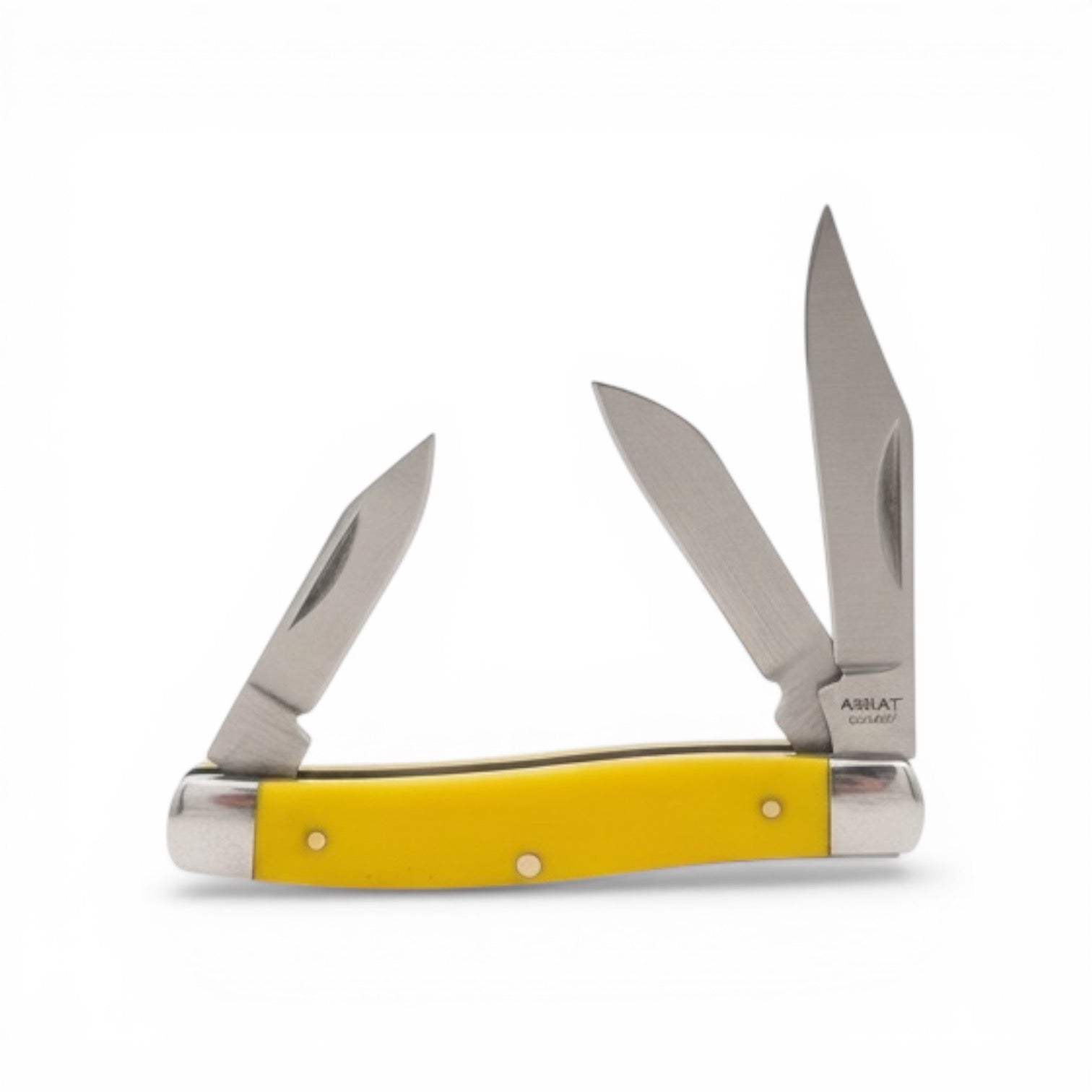 ARIAT STOCKMAN KNIFE YELLOW