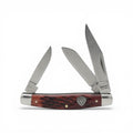 ARIAT STOCKMAN FOLDING KNIFE BROWN