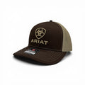 ARIAT MENS CAP SHIELD BROWN