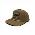 ARIAT MENS CAP SNAP BACK SOUTHWESTERN PATCH TAN