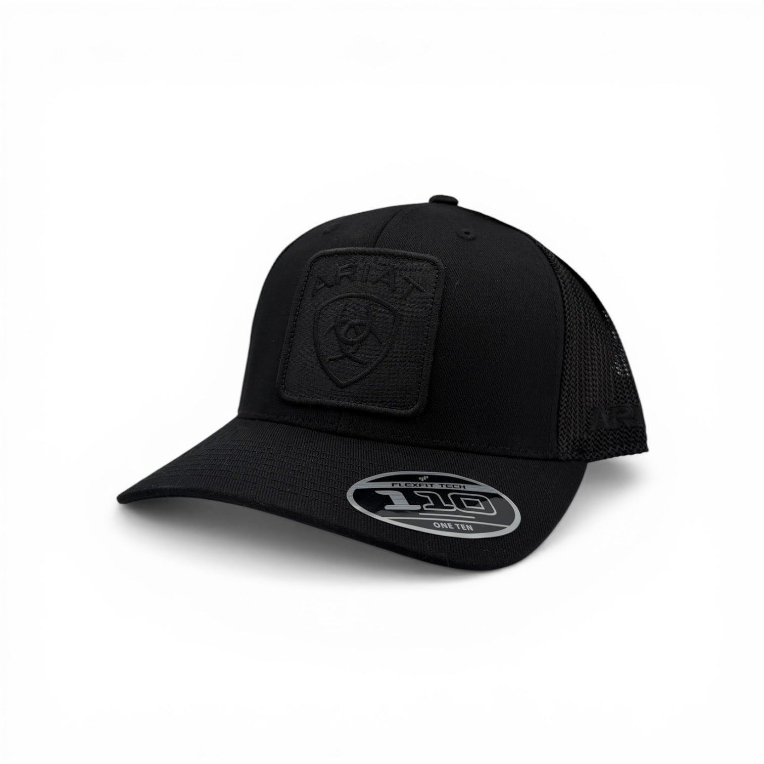 ARIAT MENS FLEXFIT 110 SNAPBACK LOGO BLACK