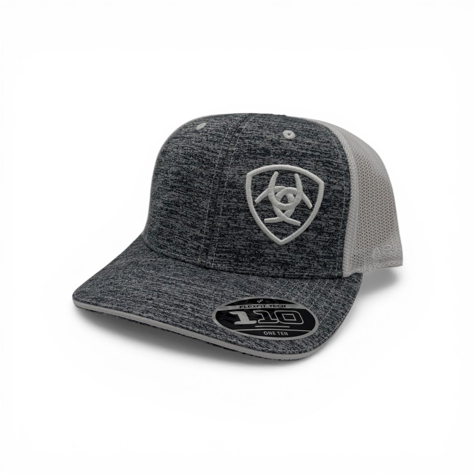 ARIAT FLEXFIT 110 TECHNOLOGY GREY HEATHER FRONT