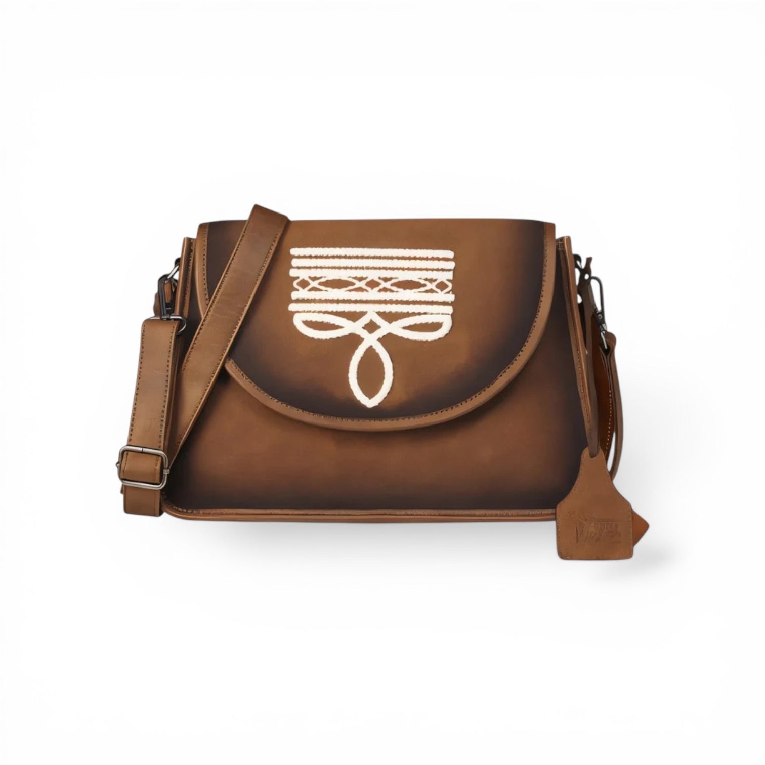 ANGEL RANCH MAEVE COLLECTION CROSSBODY BAG BROWN