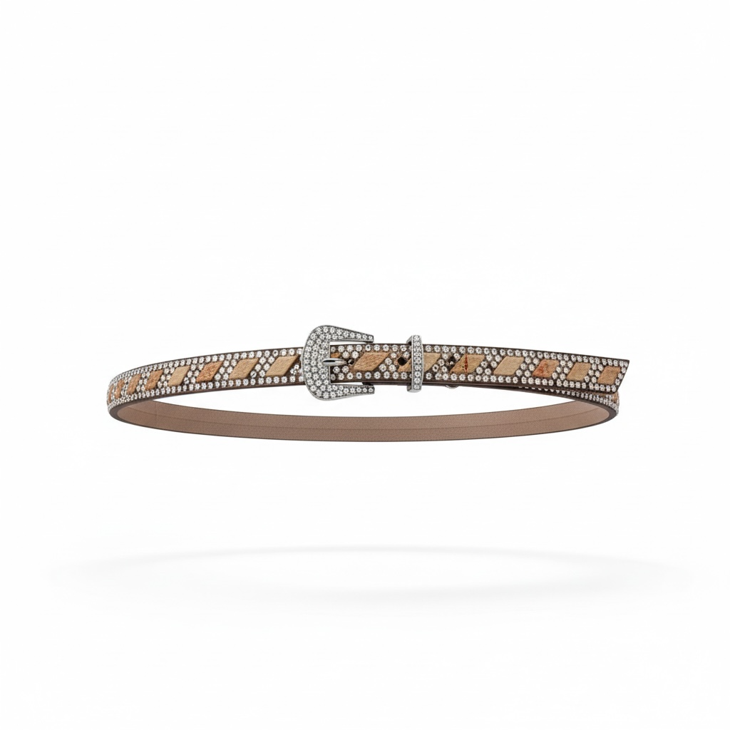 Crystal Diamond Rhinestone Hatband
