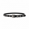 Black Pyramid Stud Rhinestone Hatband