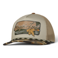 RANCH CRAFT ORIGINALS MENS SNAP BACK CAP SLINGN LEAD TAN