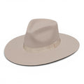 LADIES PINCH FRONT SILVER BELLY HAT