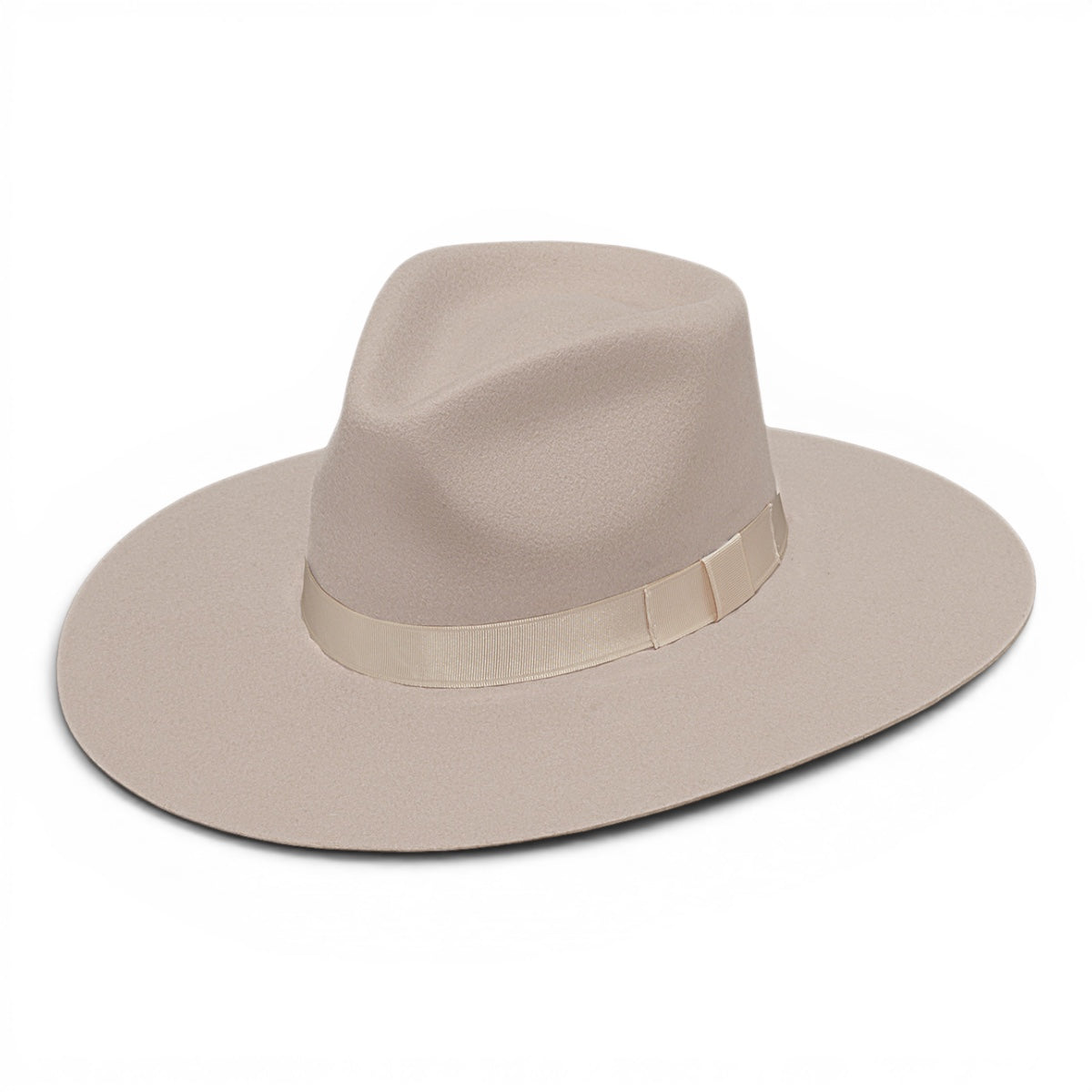 LADIES PINCH FRONT SILVER BELLY HAT