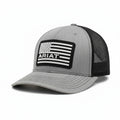 ARIAT R112 SNAPBACK USA FLAG LOGO GREY
