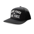 ARIAT MENS CAP SNAP BACK BLACK