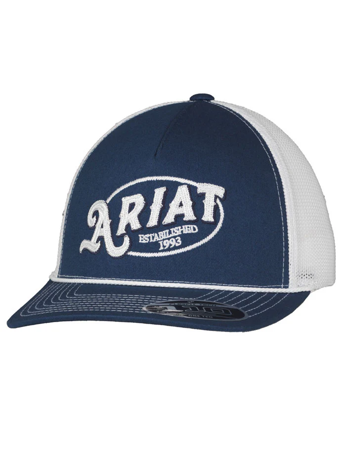 ARIAT MENS FLEXFIT 110 CAP NAVY