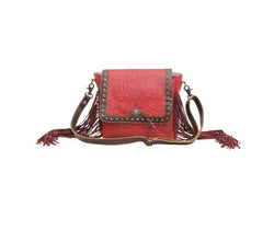 Cherry Pops Leather & Hairon bag