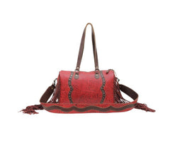 Candy Frills Leather & Hairon bag