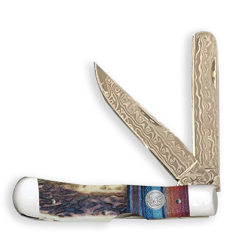 WHISKEY BENT BANDITO TRAPPER BULLCUTTER KNIVES