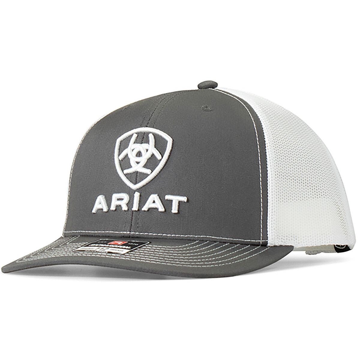 ARIAT MENS CAP SHIELD GREY