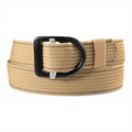 ARIAT MENS WORK BELT 1 1/2" WEBBING SLIDE TAN
