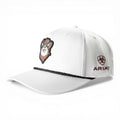ARIAT LADIES CAP SNAP BACK DOG PATCH WHITE