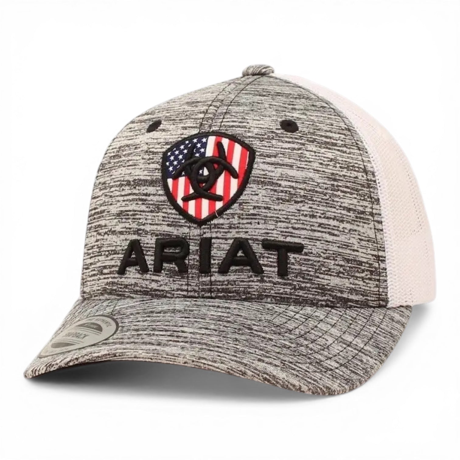 ARIAT YOUTH SB HEATHER USA GRAY