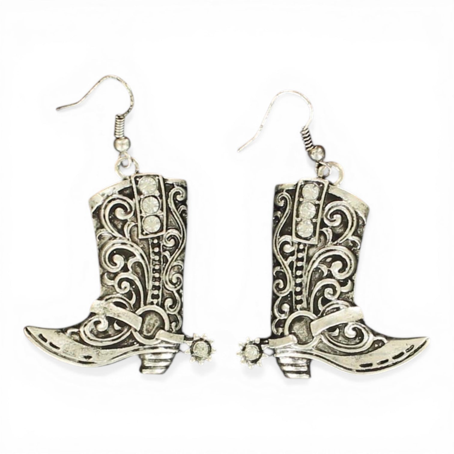 BLAZIN ROXX EARRINGS COWBOY BOOT DROP