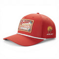 ARIAT LADIES CAP SNAP BACK YEE HAW PATCH RED