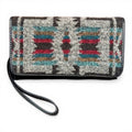 Nocona Black Diamond/Cross Pattern Charlene Wallet w/Wristlet