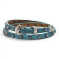 TQ FLRL EMBOSSED PU HATBAND W/