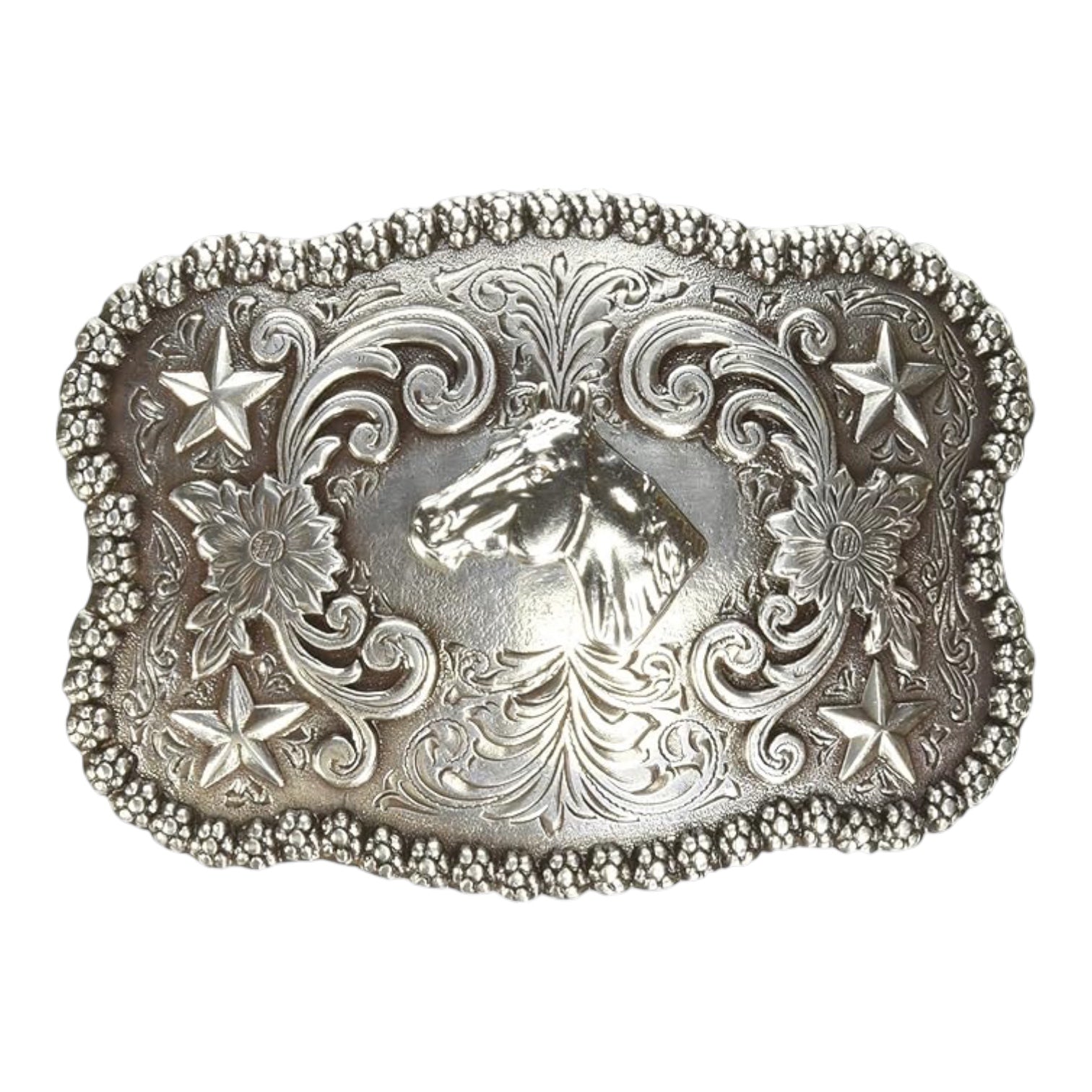 NOCONA MENS HORSEHEAD BUCKLE