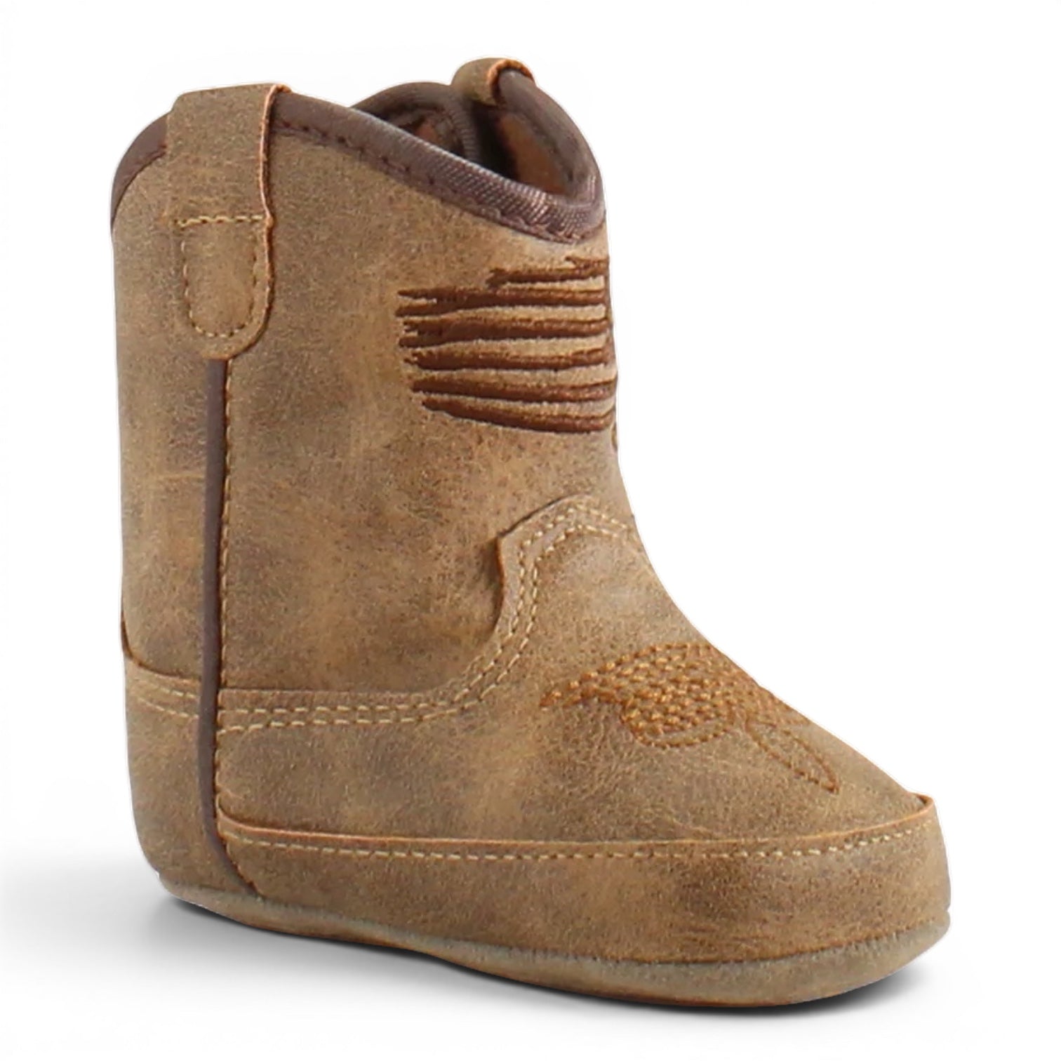 ARIAT ANTHEM PATRIOT STYLE LIL’ STOMPERS INFANT BOOTS BROWN