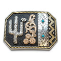 BLAZIN ROXX LADIES BUCKLE CACTUS TURQUOISE MULTI FINISH