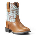 ARIAT ROUND UP STYLE LIL’ STOMPERS TODDLER BOOTS BROWN