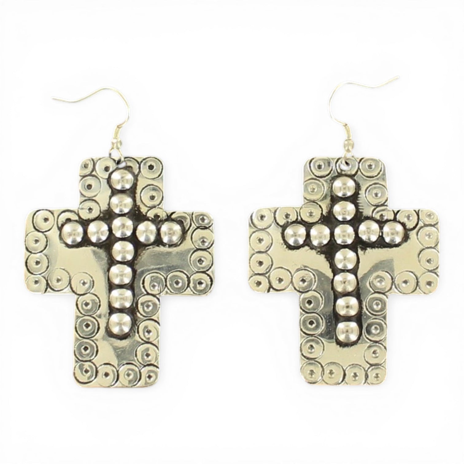 BLAZIN ROXX EARRINGS CROSS DESIGN