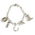 BLAZIN ROXX ANTIQUE CHARM BRACELET