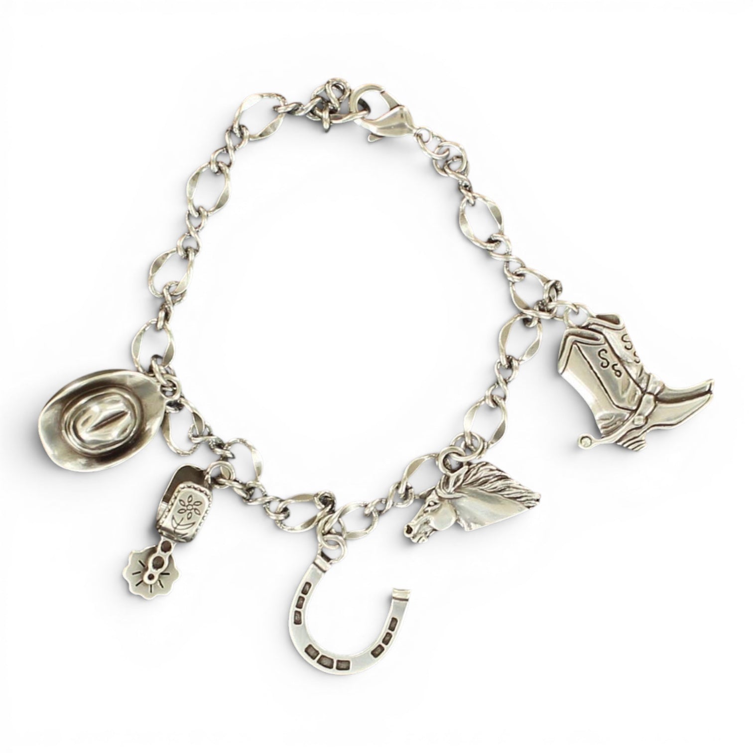 BLAZIN ROXX ANTIQUE CHARM BRACELET