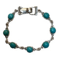 BLAZIN ROSS BRACELET LINKED TURQUOISE STONES