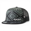 ARIAT YOUTH FLAT BILL AZTEC PATTERN BK